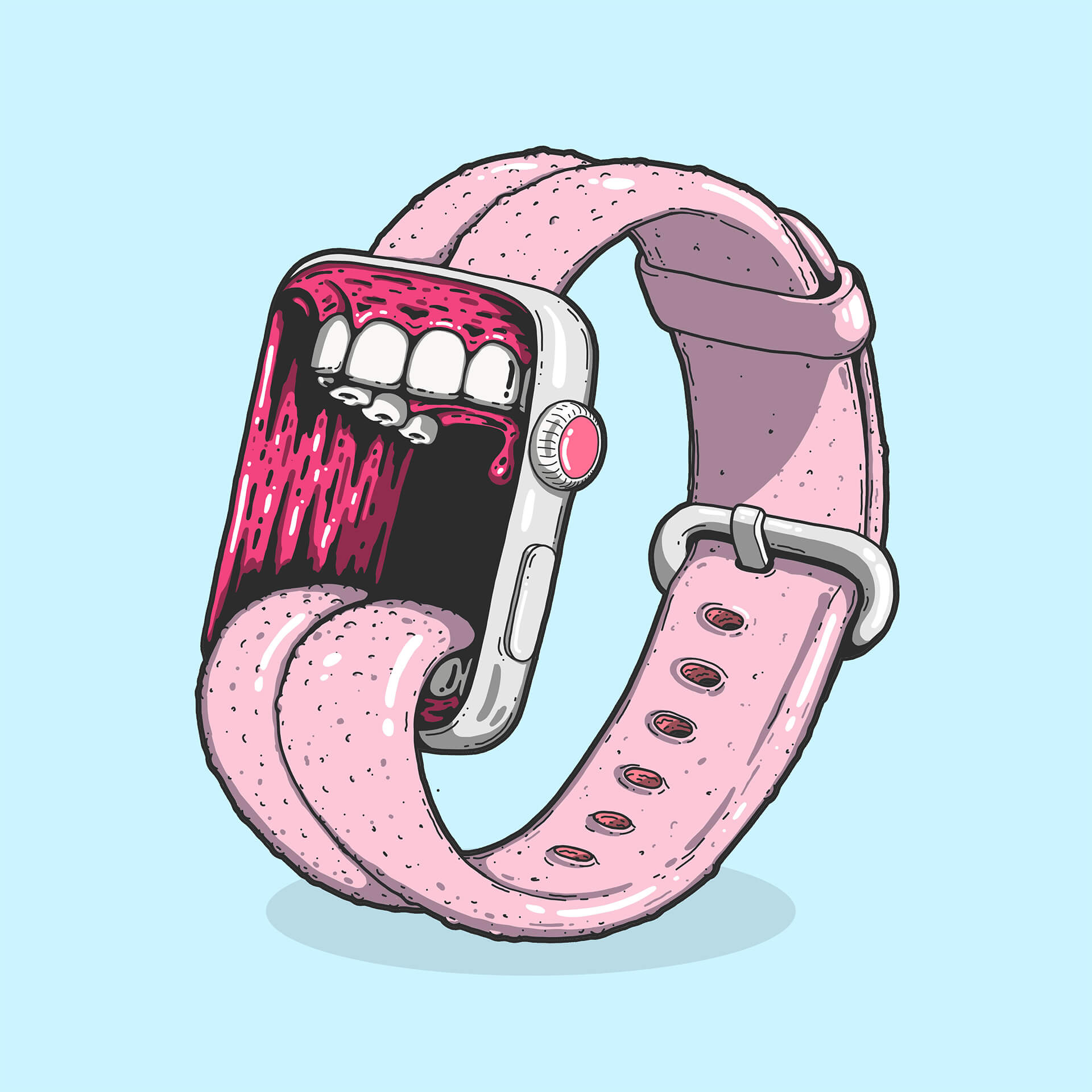 "Watch Your Tongue" Open Edition Print
